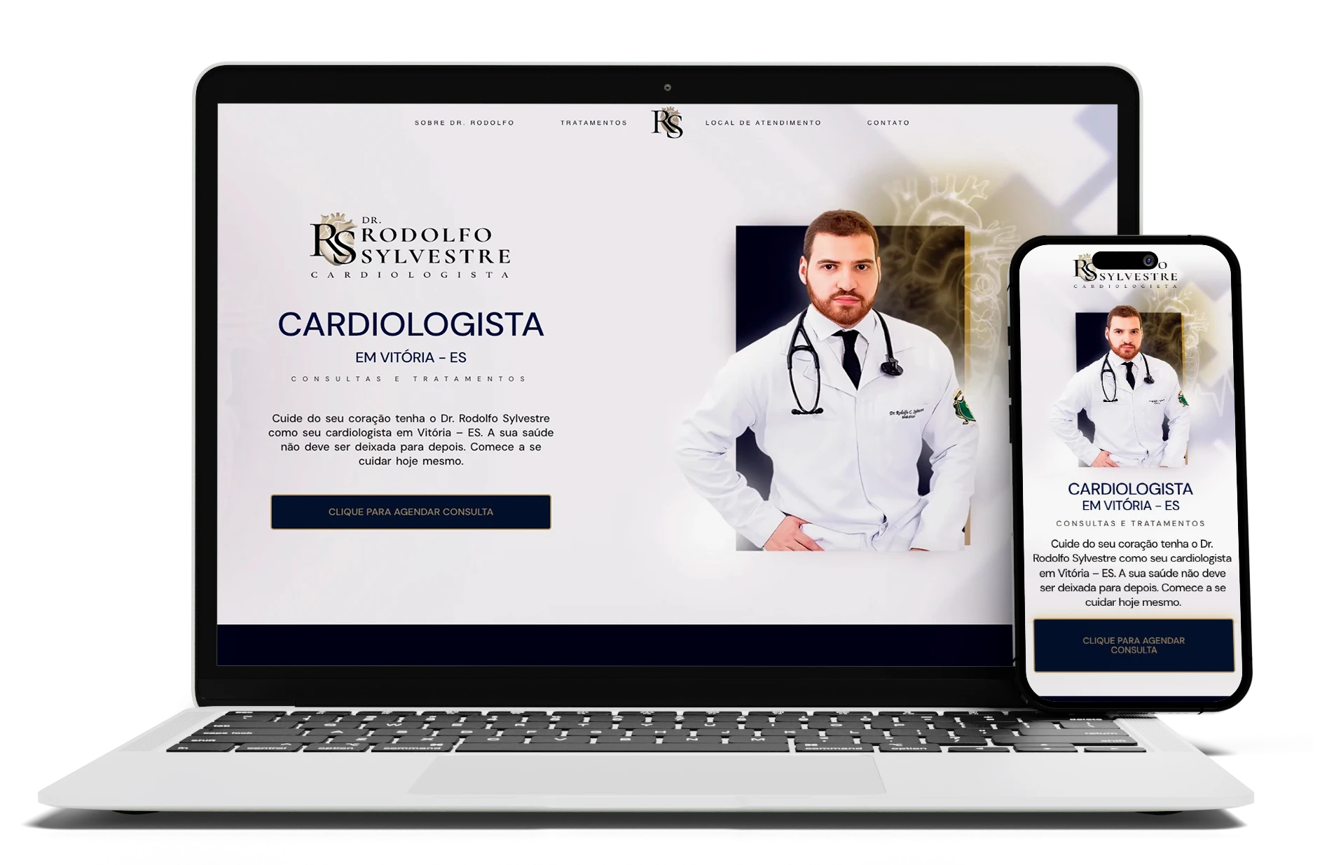 site para cardiologista