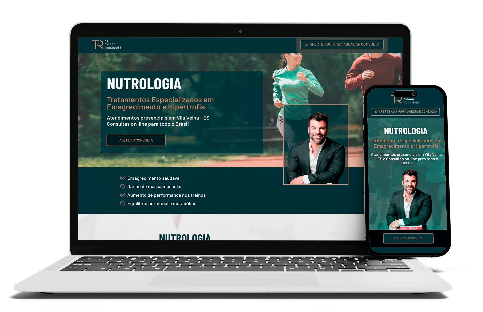 Site para nutrólogo